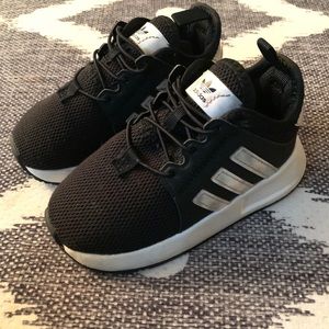 Toddler Black/White Adidas